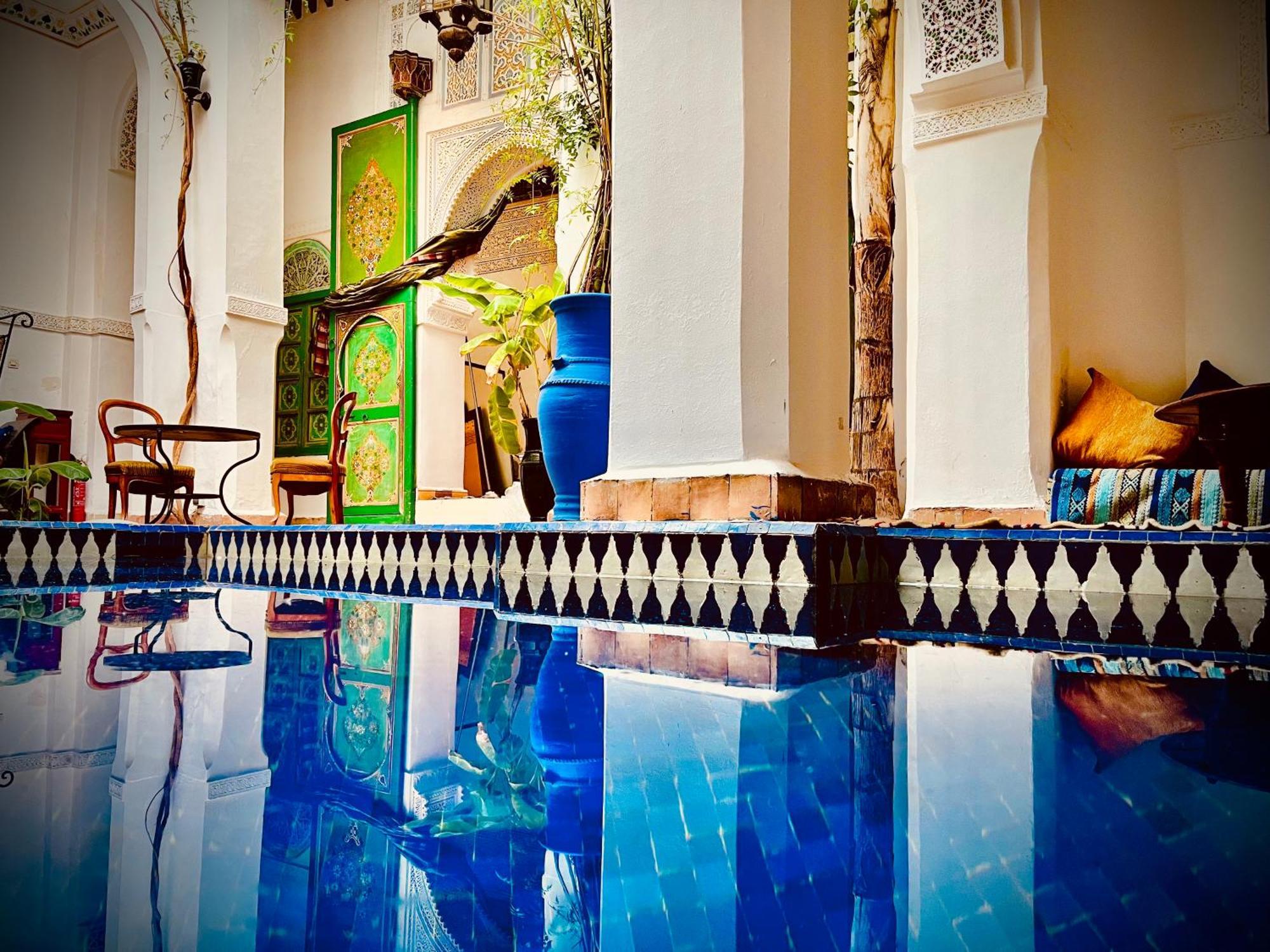 مراكش Riad Le Dromadaire Bleu By Weekome المظهر الخارجي الصورة